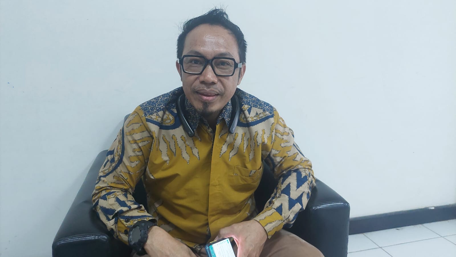 Kepala Seksi Perencanaan Sumber Daya Air Dinas PUPR Kaltim, Muhammad Zuraini Ikhsan. (Foto: Fitriwahyuningsih/Kaltimtoday.co)